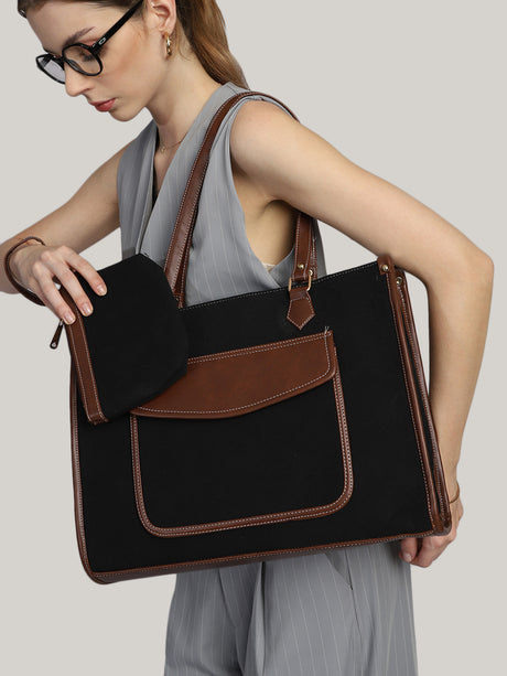 Go Socials Canvas Tote