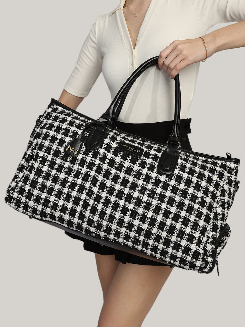 Wall Street Black London Duffle Bag