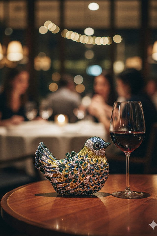 Birdie Multicolor Clutch