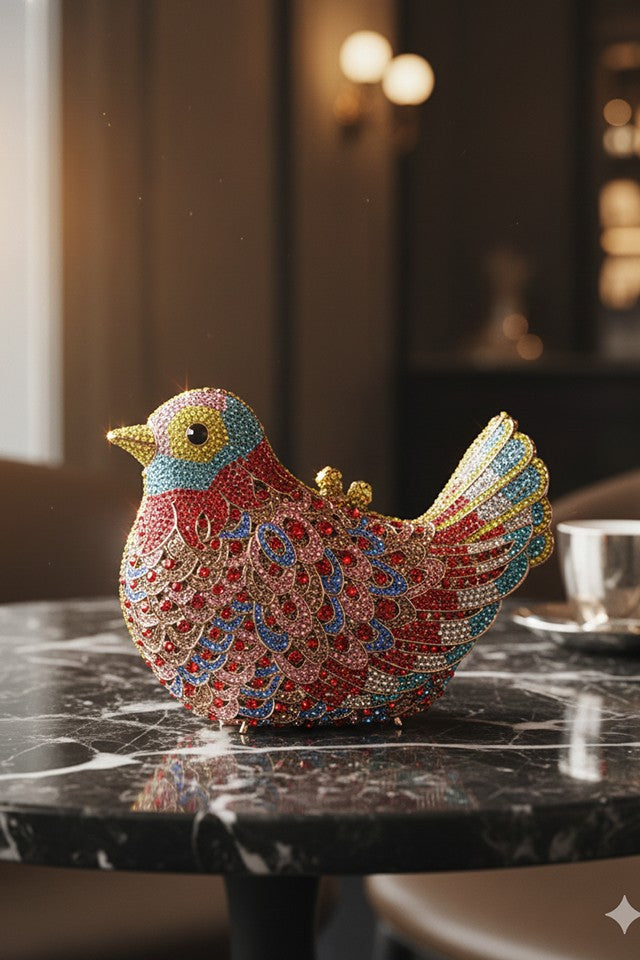 Birdie Multicolor Clutch