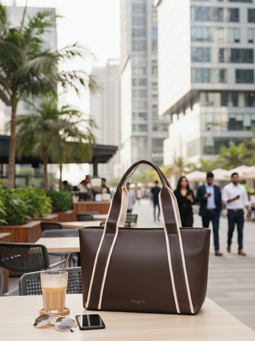 Mayfair Dark Brown London Tote