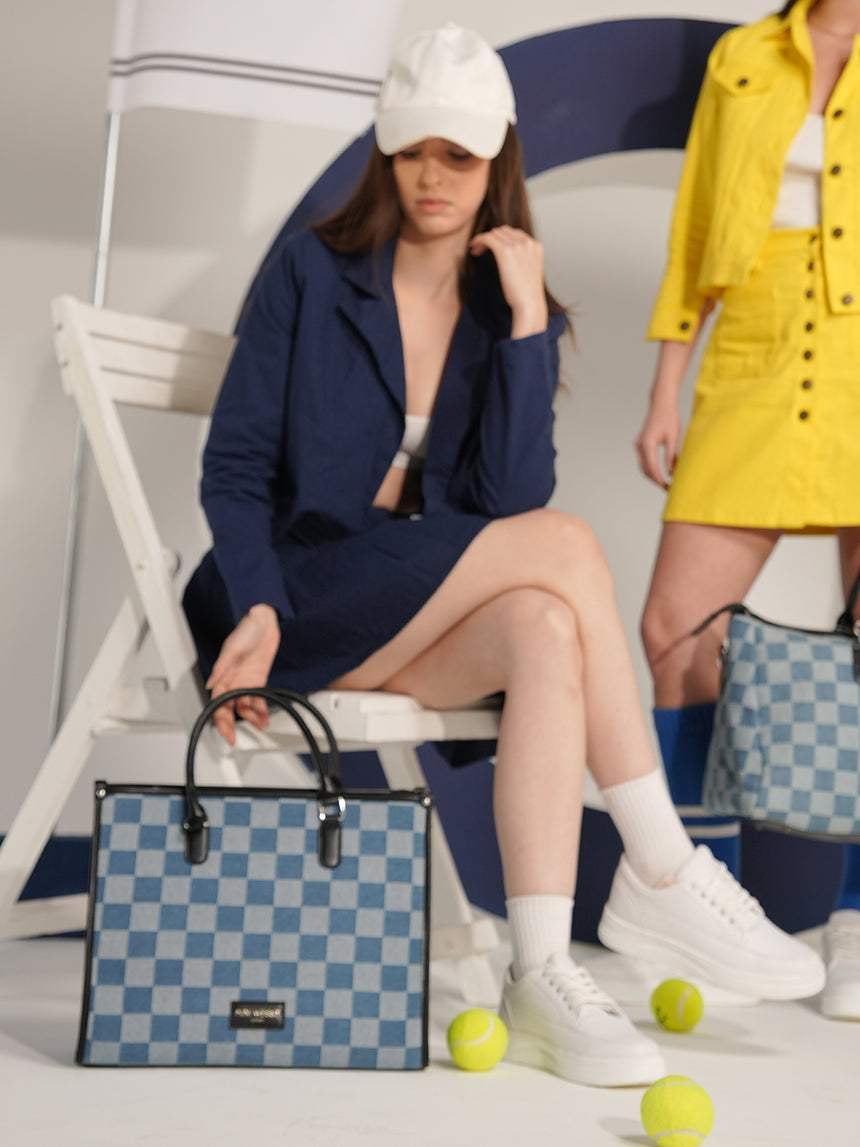 Times Square Luxury Printed London Tote