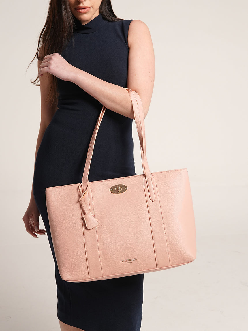 Ava Classic Pink Tote