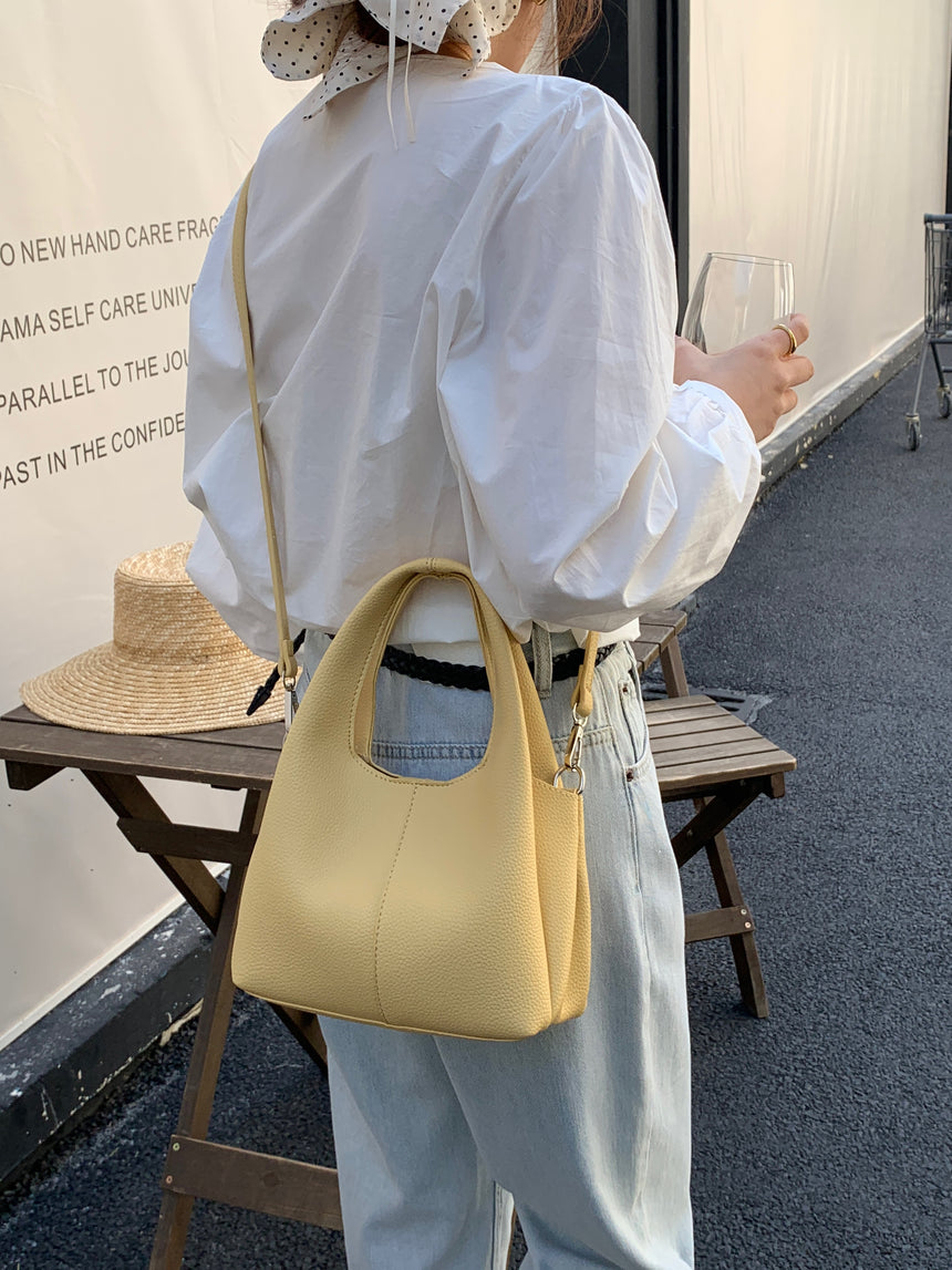 Yellow Hilary Bucket Sling Bag