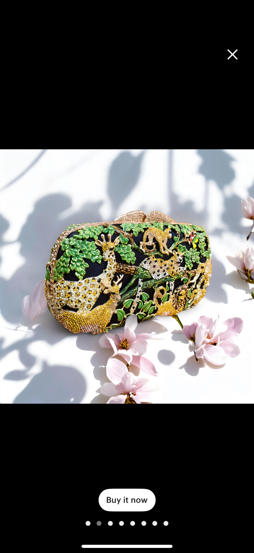 Mighty Jungle Multicolor Clutch