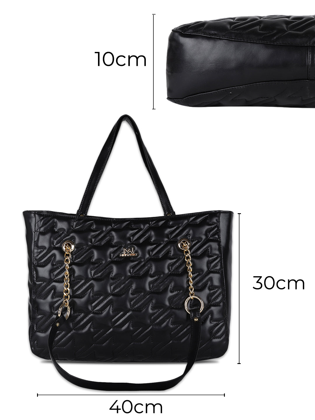 Madison Black Tote
