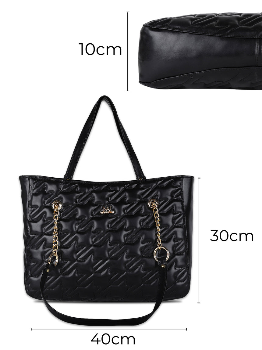 Madison Black Tote
