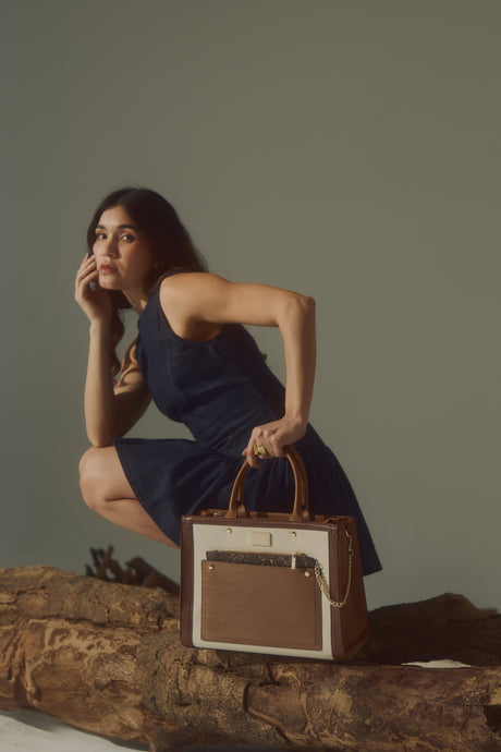 WESTMINSTER LUXURY BROWN HANDBAG