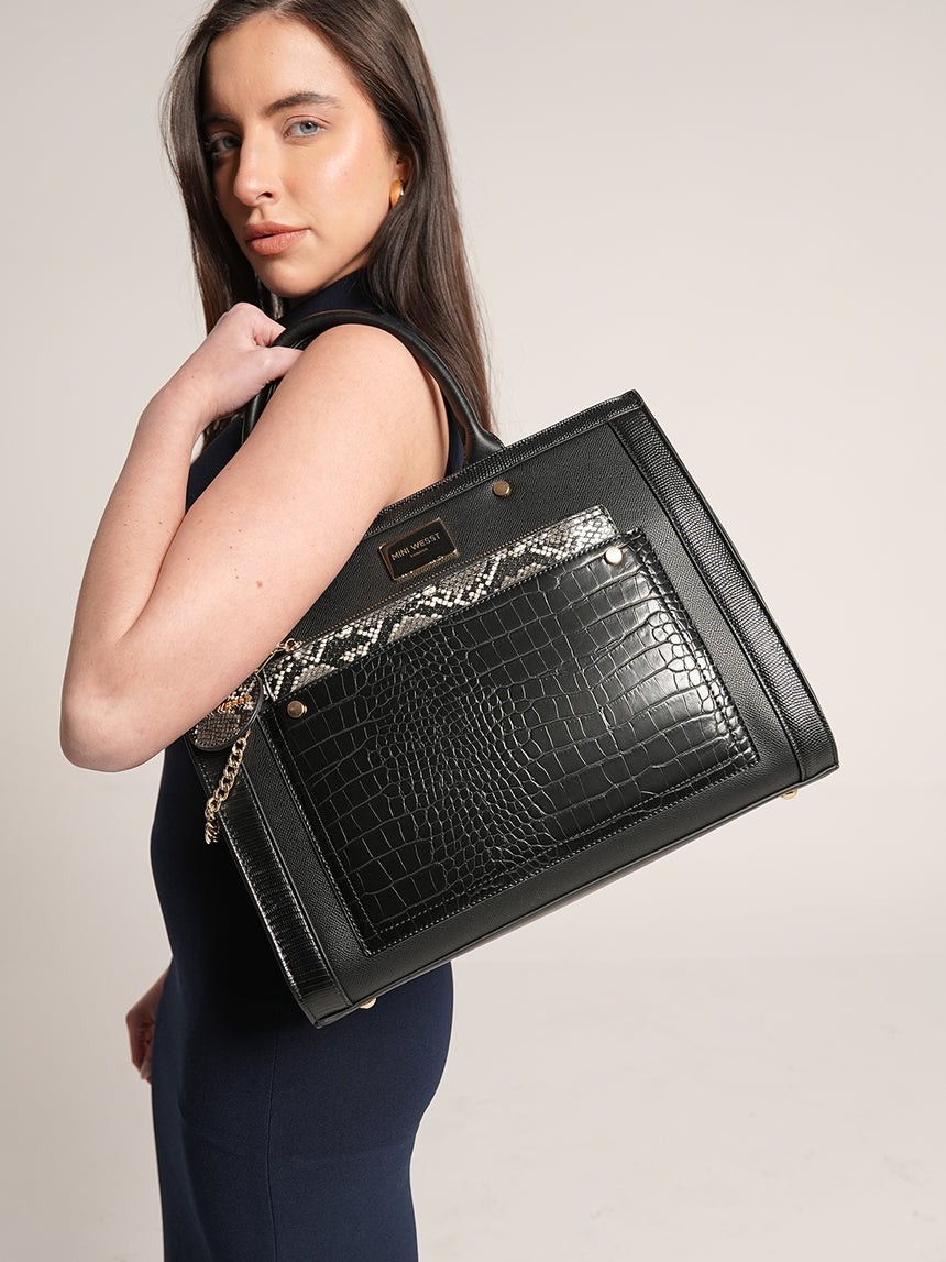 Westminster Luxury Black London Handbag