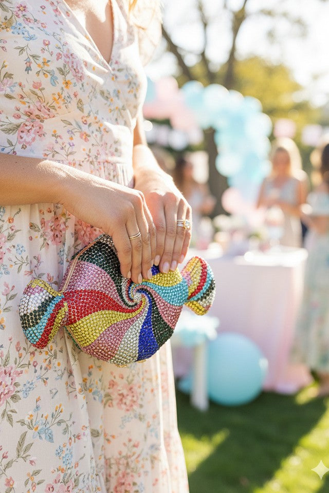 Candy Multicolor Clutch