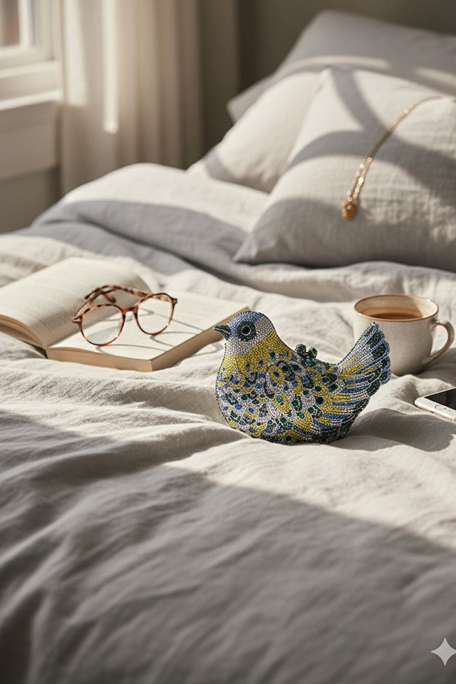 Birdie Multicolor Clutch