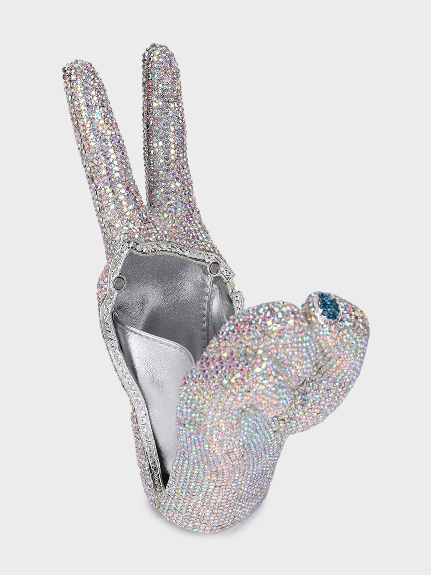 Peace Multicolor Clutch