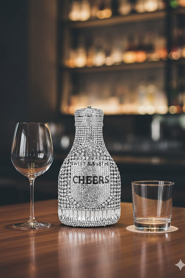 Champagne Multicolor Clutch