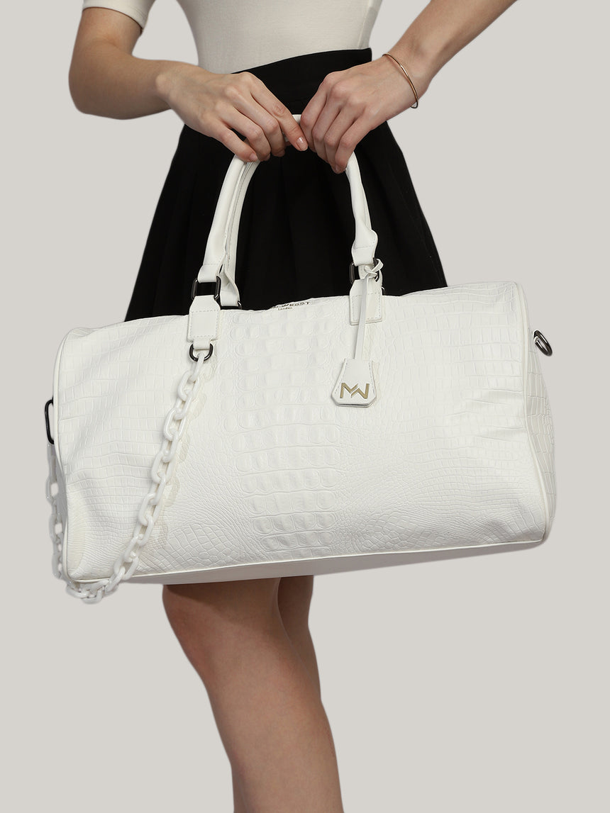 Soho Classic White Duffle