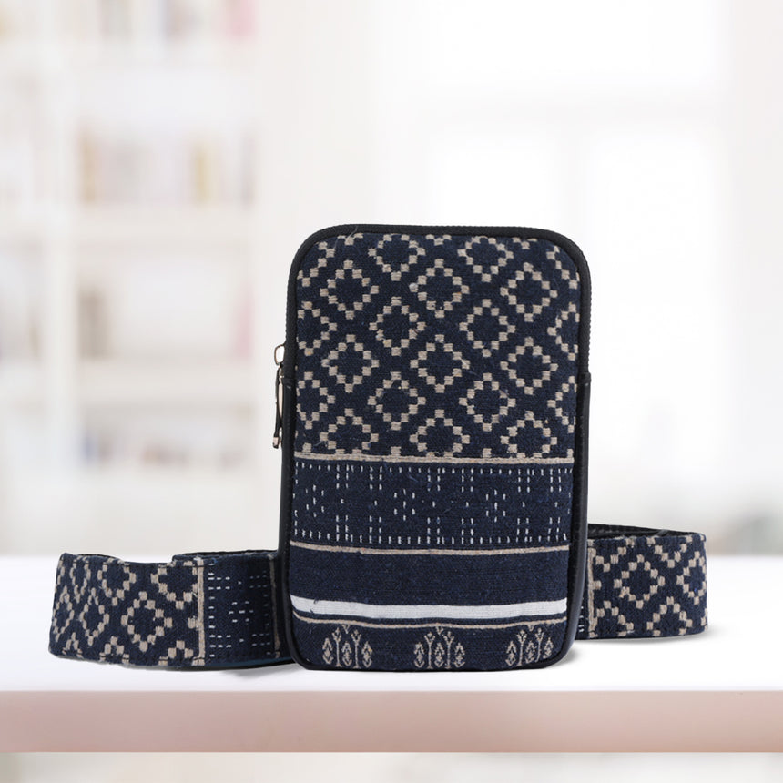 Mobile Printed Sling Bag