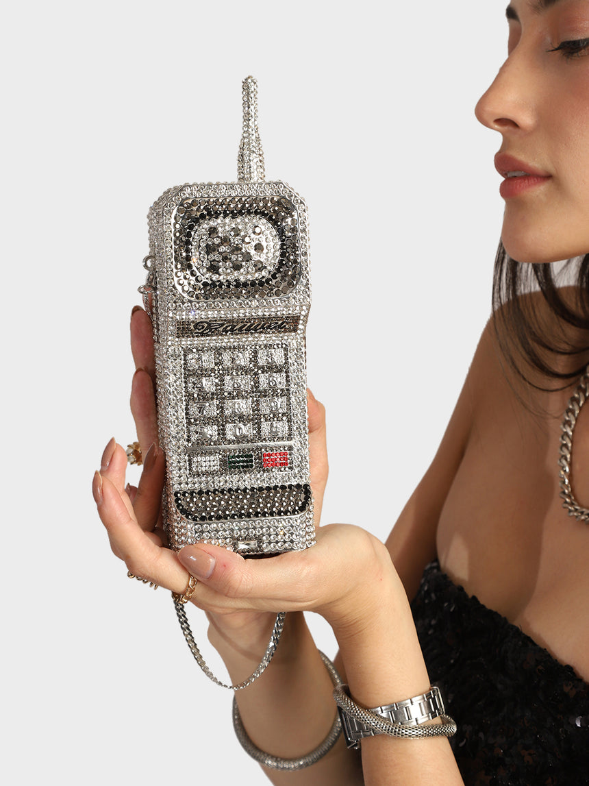 Phone Multicoloured Clutch