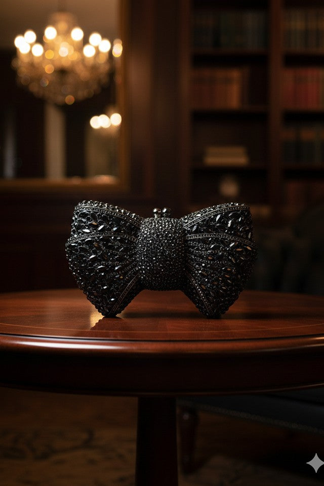 Bow Multicolor Clutch