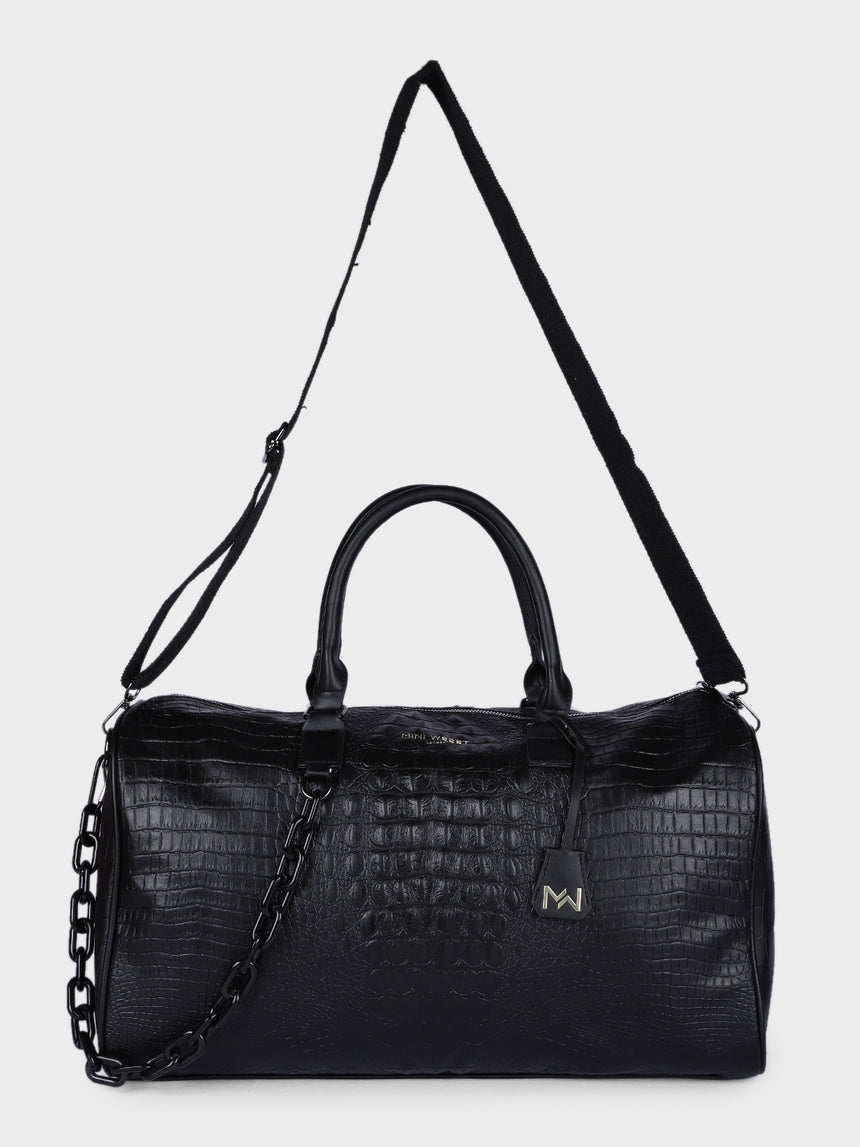 Soho Classic Black Duffle