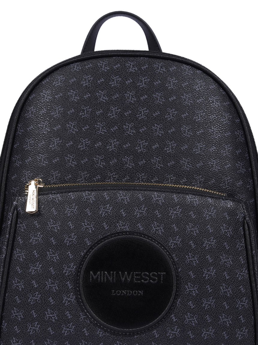 Runway Luxury Black London Backpack
