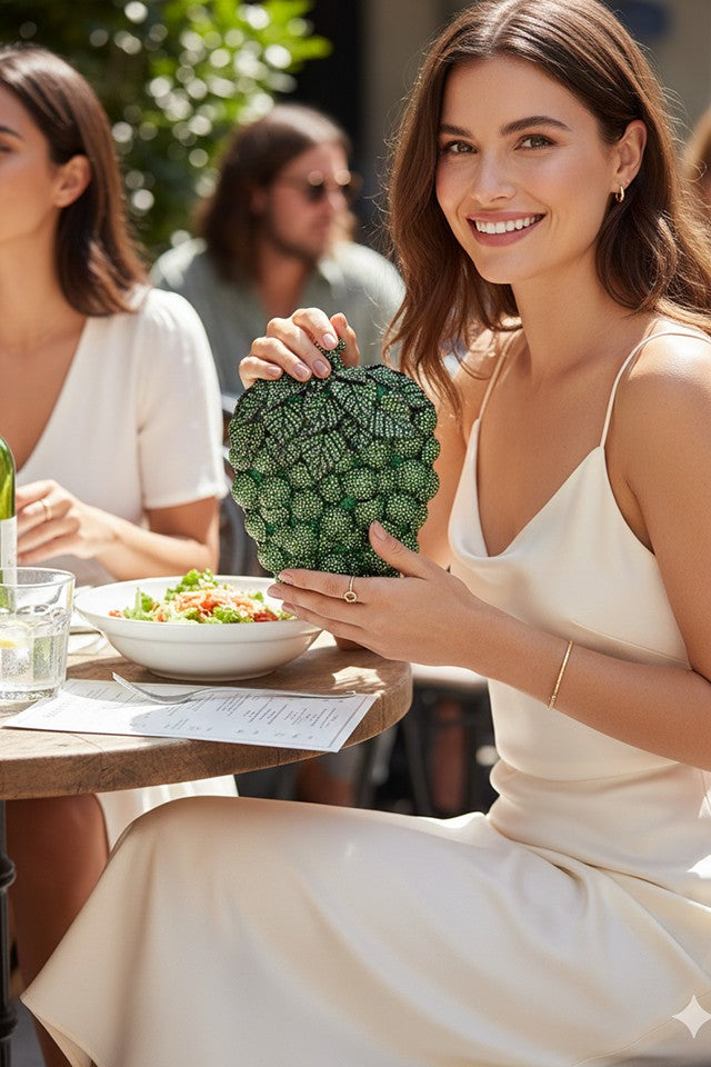 Grapes Multicolor Clutch