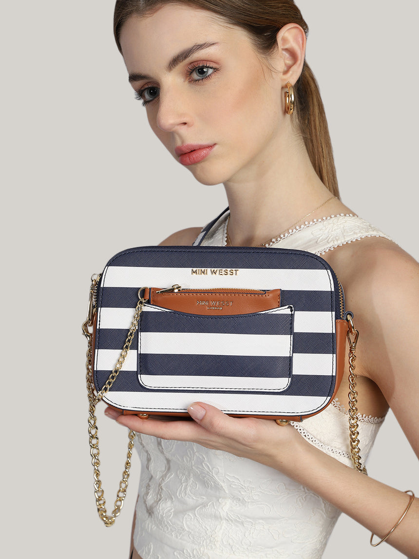 Uptown Luxe Printed Crossbody