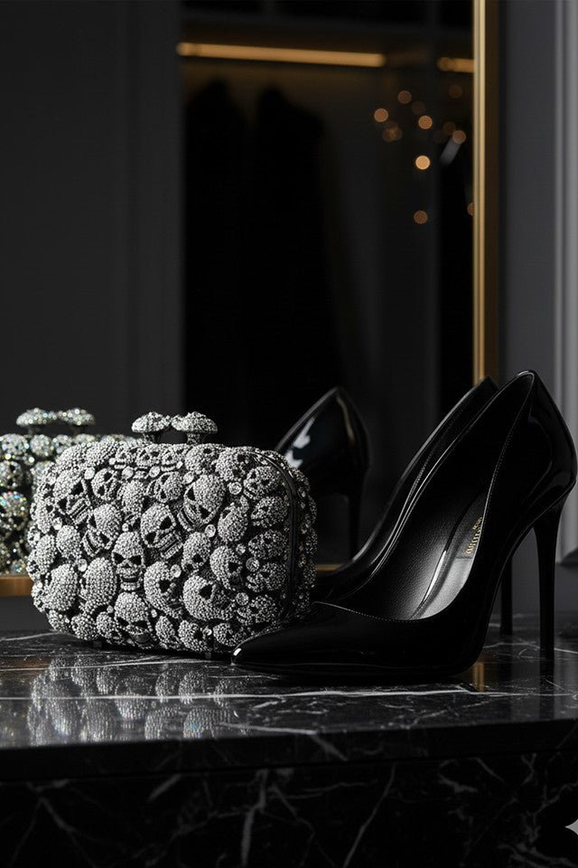 Skull Multicolor Clutch