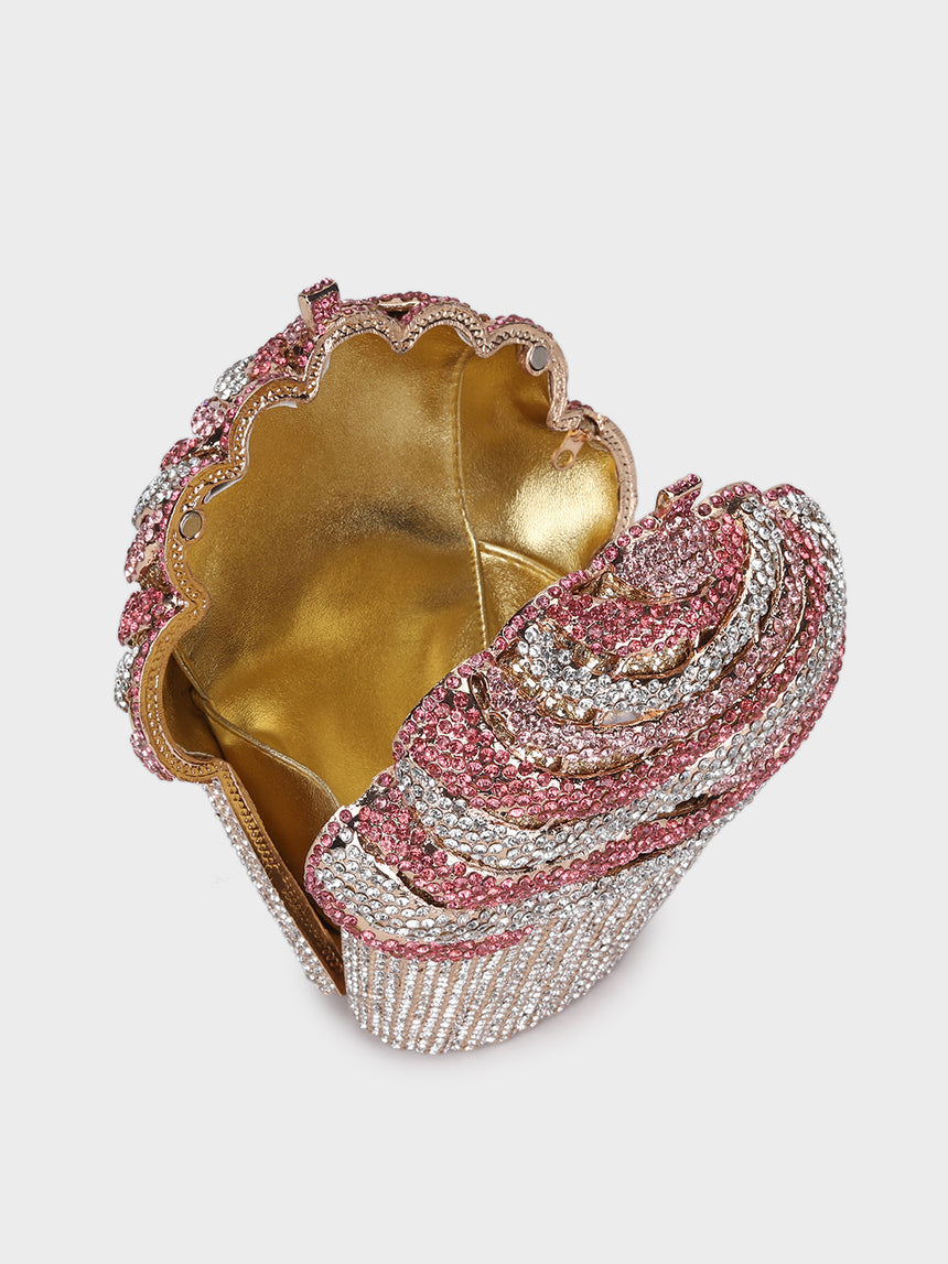 Cupcake Multicolor Clutch