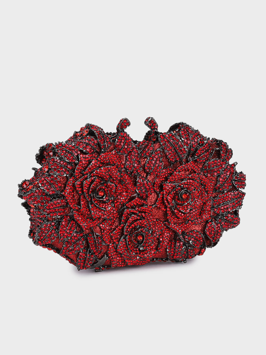 Rose Multicolor Clutch