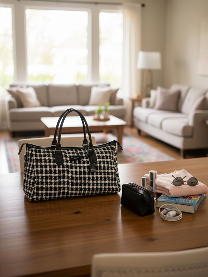 Wall Street Black London Duffle Bag