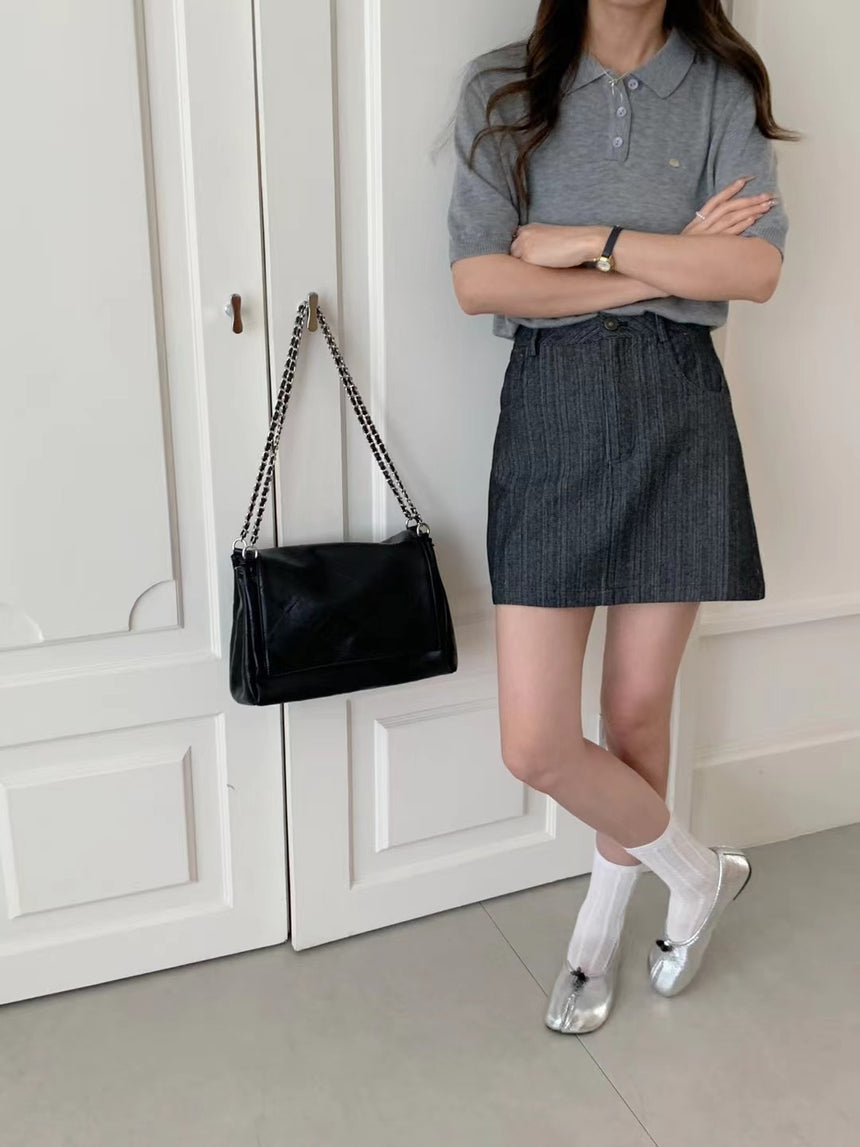 Milan Black Sling Bag