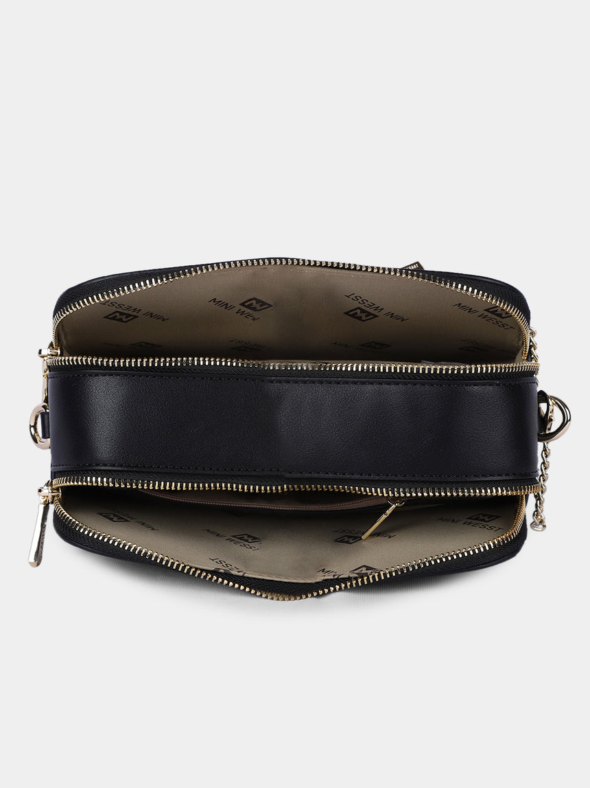 Milano Black London Crossbody
