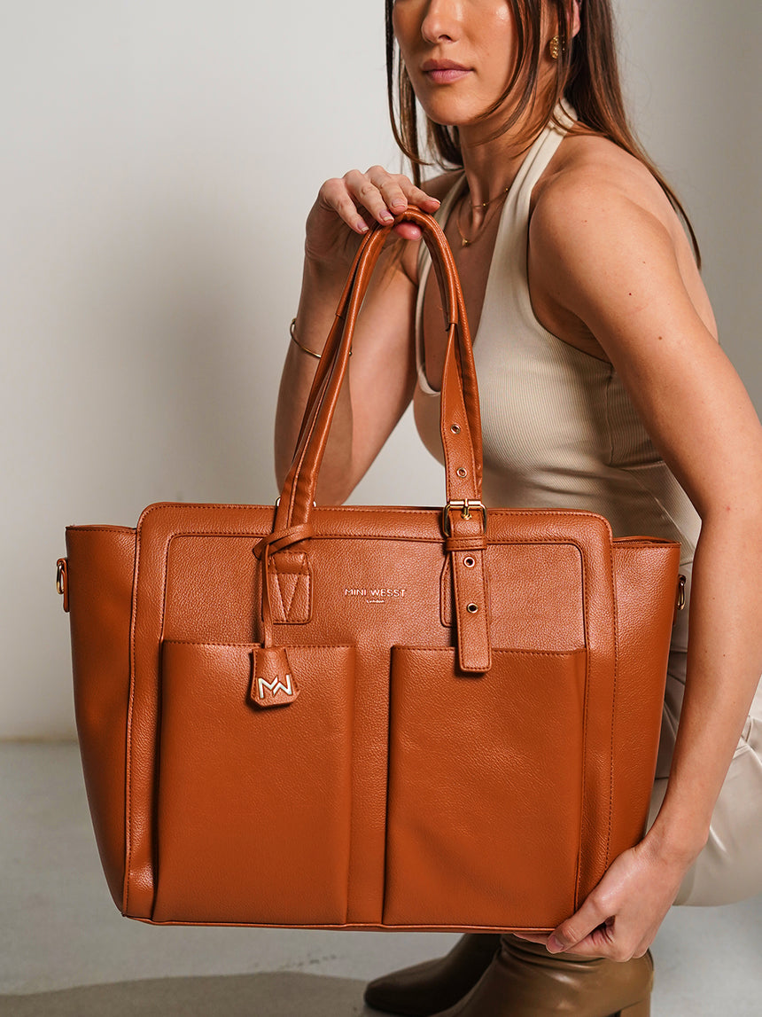 Georgetown Brown London Tote Bag