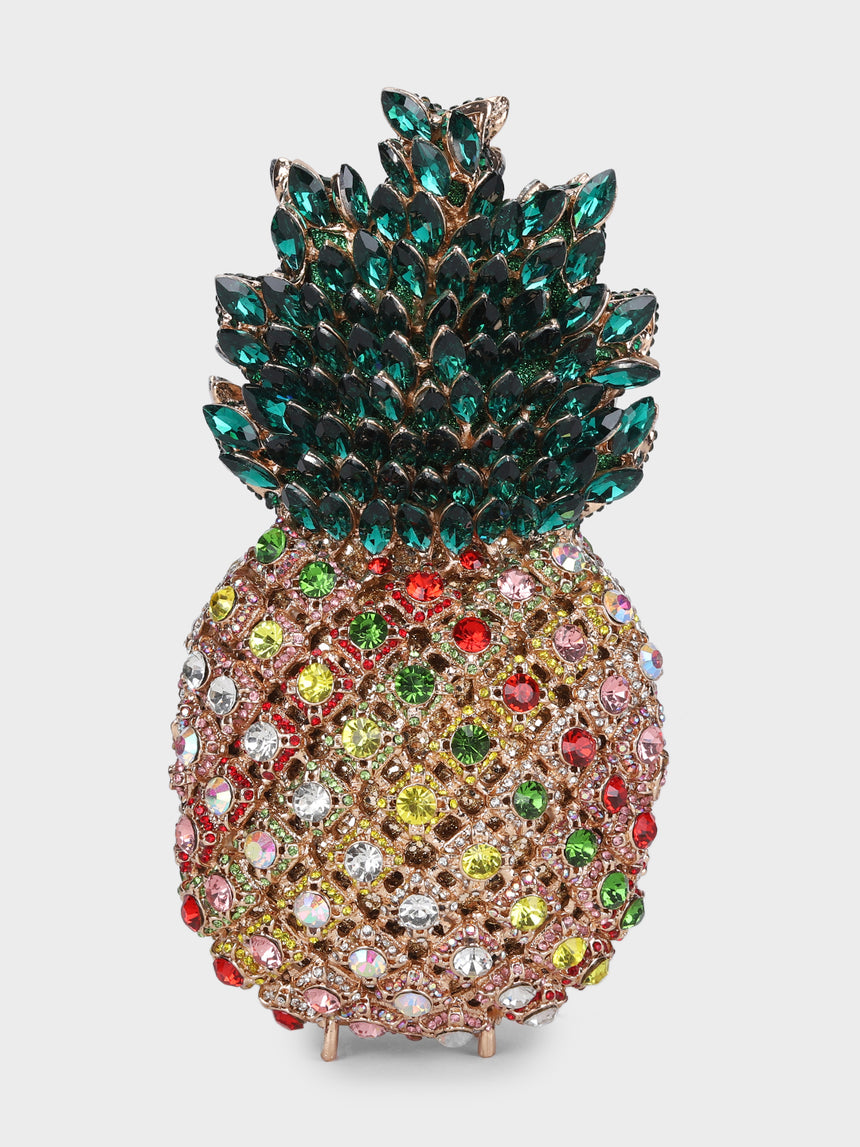 Pineapple Multicolor Clutch