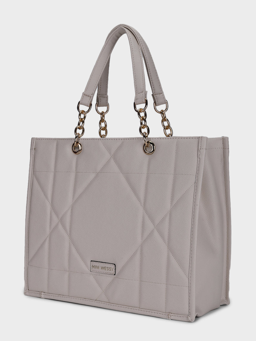 Jade Warrior White Tote