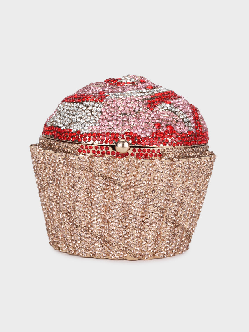 Cupcake Multicolor Clutch