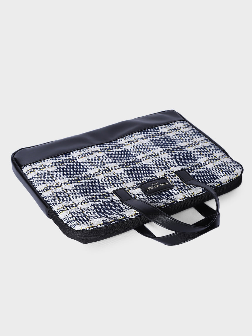 Bourbon Blue London Street Bag With Pouch