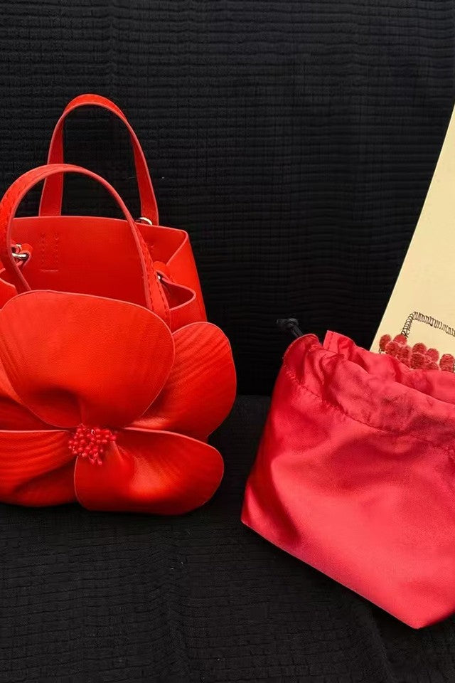Maryjane Red Handbag