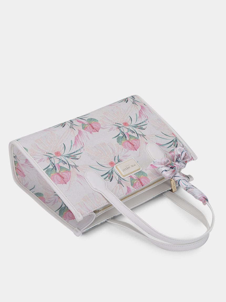 Boulevard Luxe Printed London Handbag