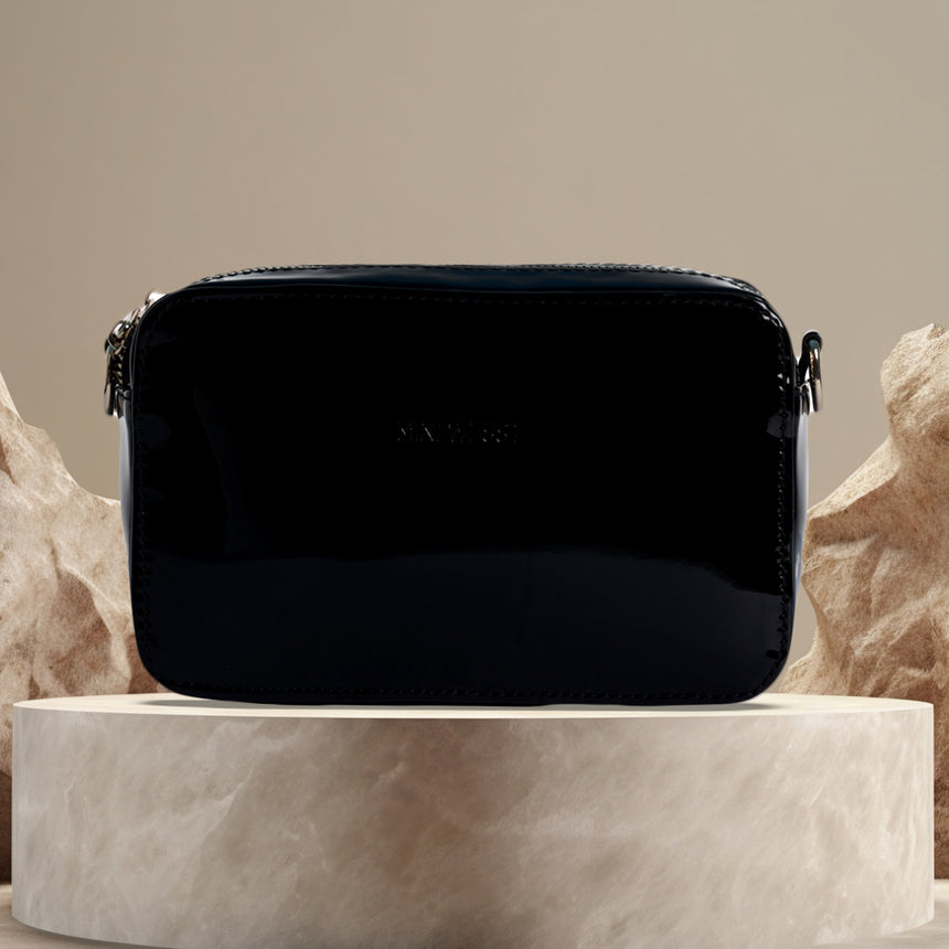 Yin Yang Black Sling Bag