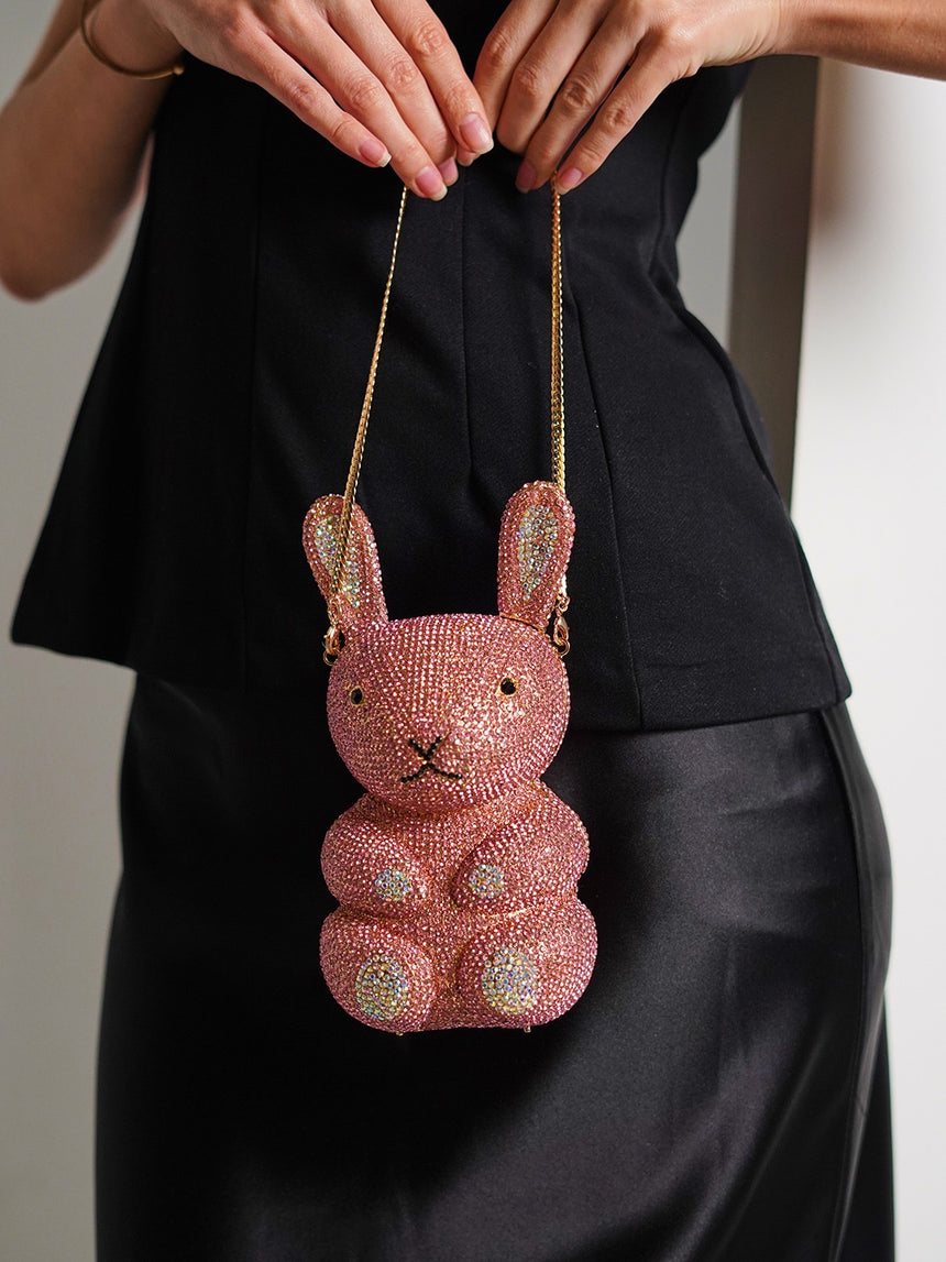 Rabbit Multicoloured Clutch