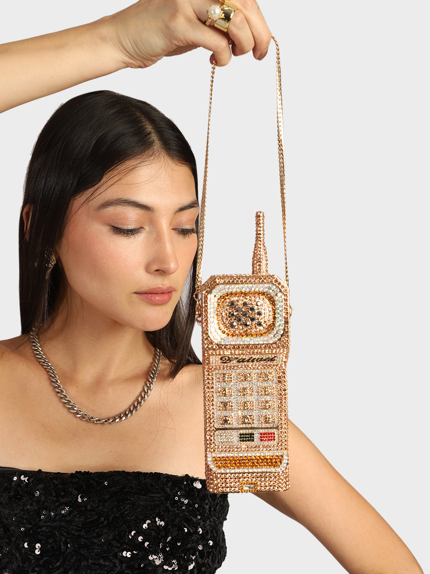 Phone Multicoloured Clutch