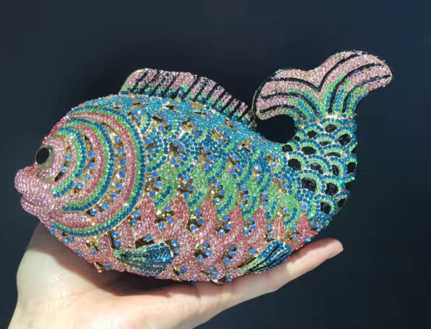 Fish Multicolor Clutch