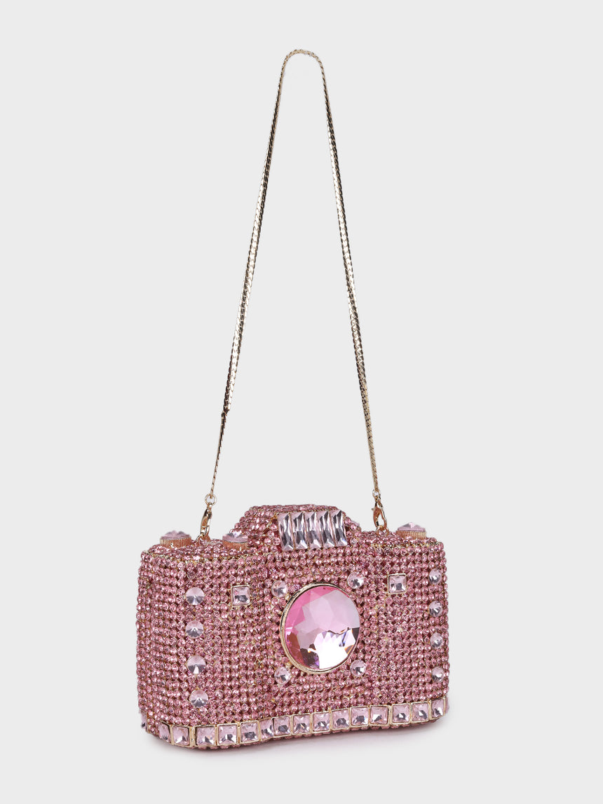 Camera Multicolor Clutch