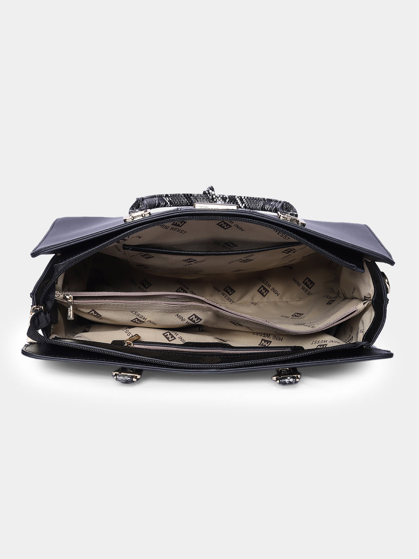 Moscow Luxe Black London Tote