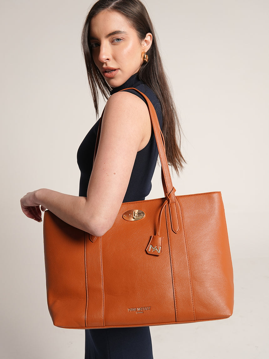 Ava Classic Tan Tote