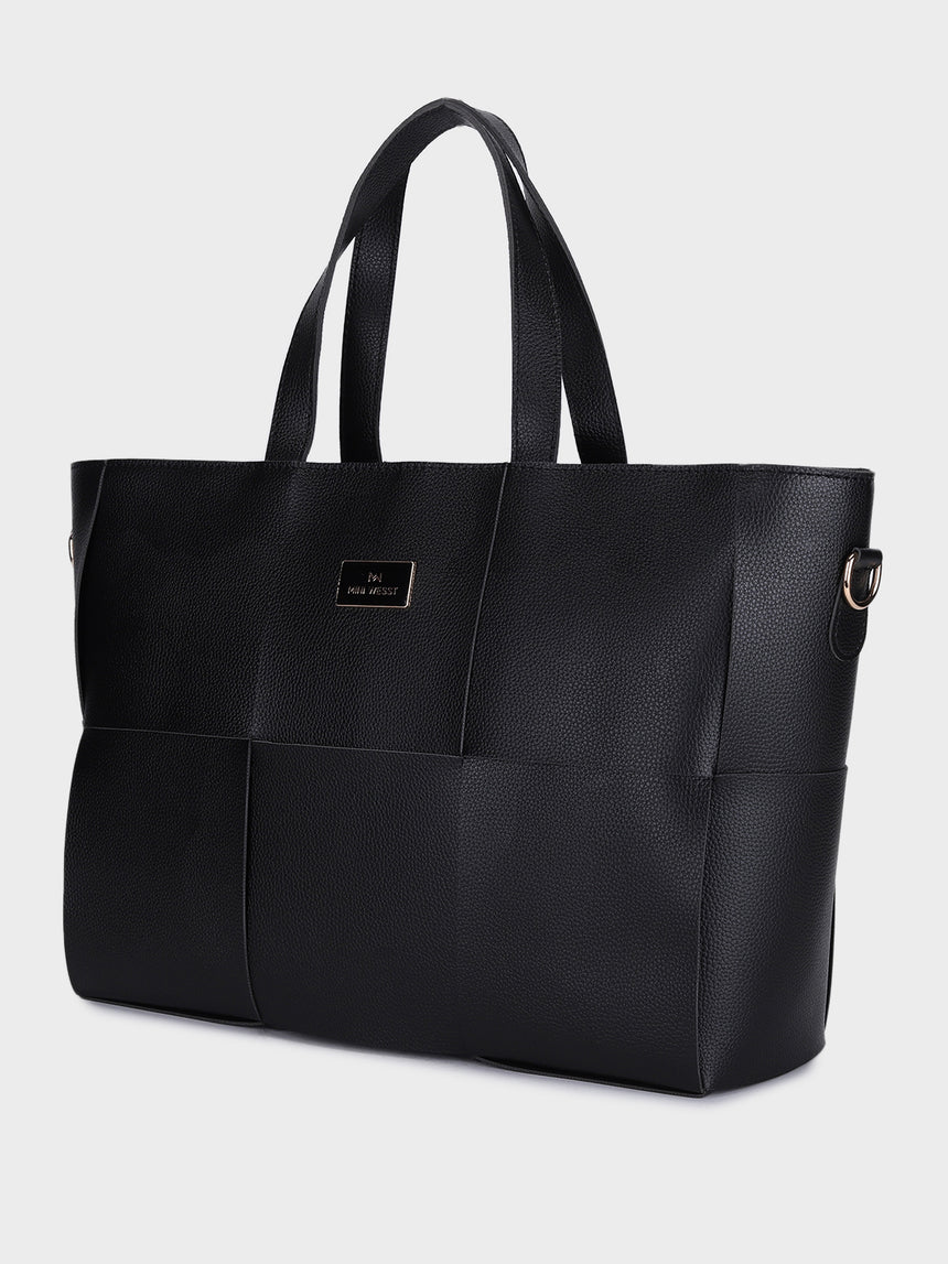 Executive Black Tote Bag