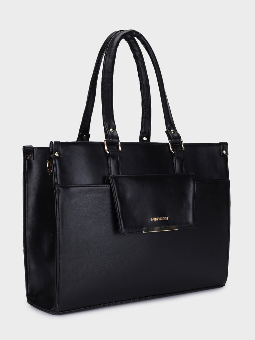 Mr Hope Black Tote Bag
