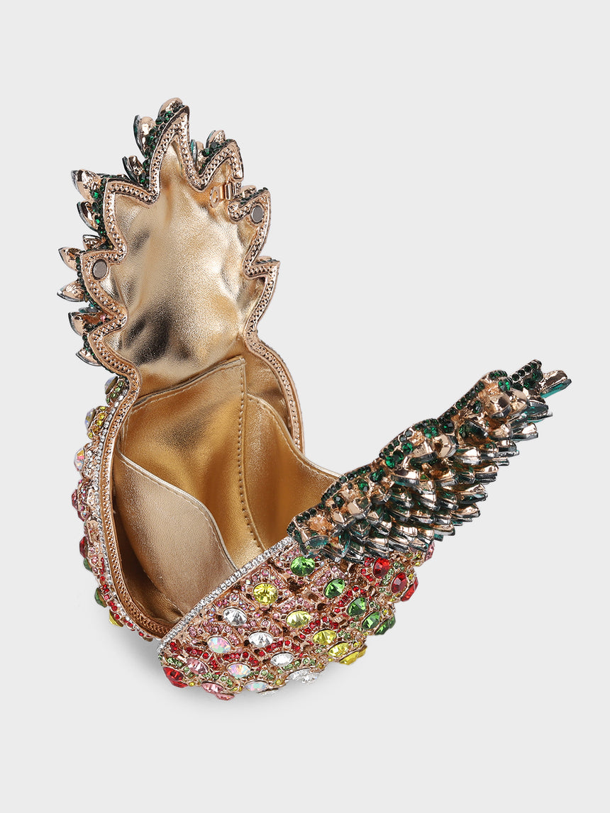 Pineapple Multicolor Clutch