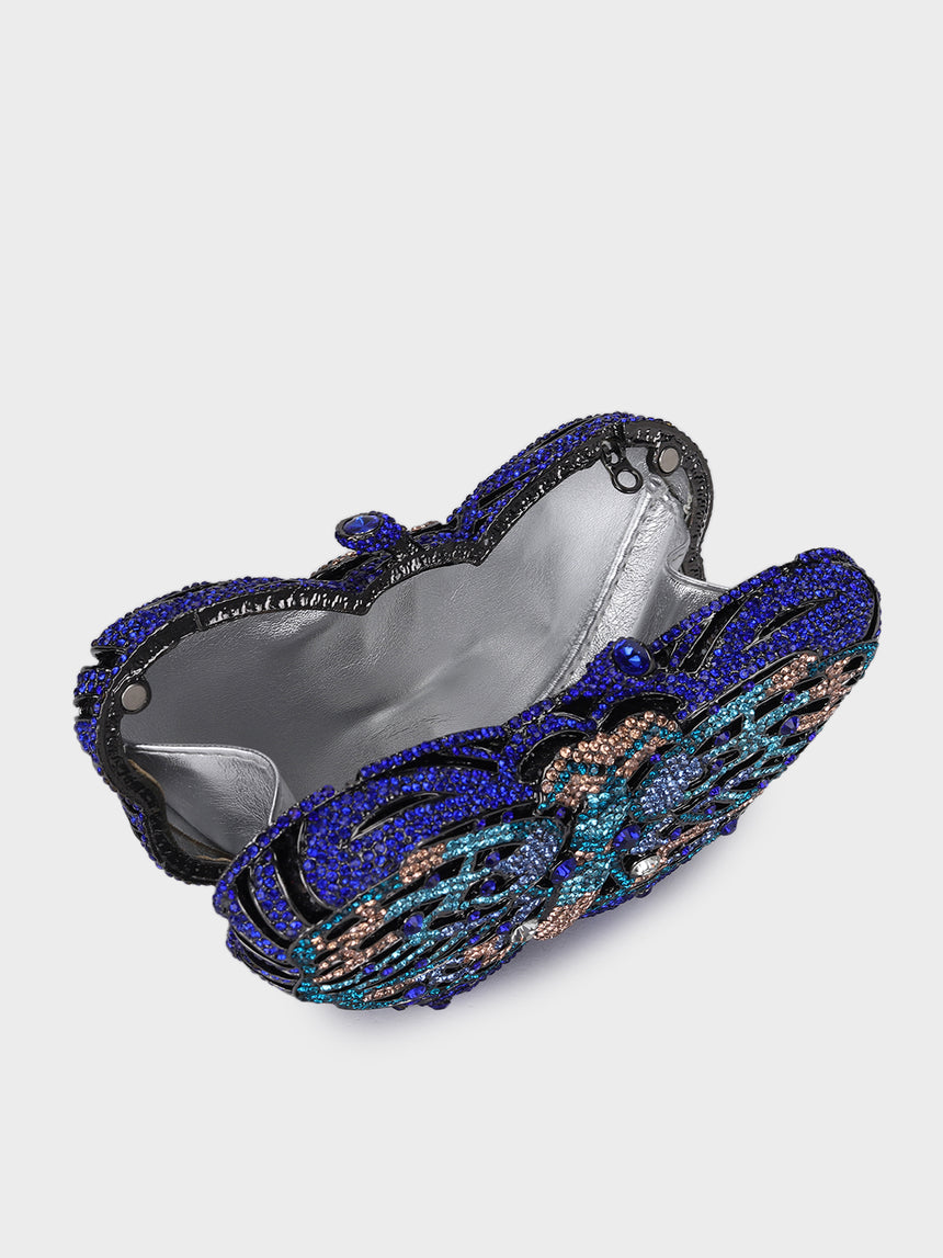 Butterfly Multicolor Clutch