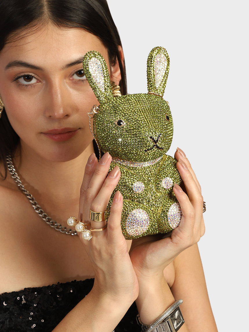 Rabbit Multicoloured Clutch